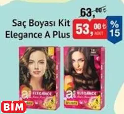 ELEGANCE A PLUS SAÇ BOYASI KİT